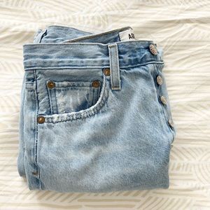 AGOLDE Riley Crop Jeans in Shatter | NWOT | Size 26